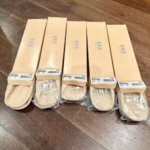 Bloch Leather Ballet Shoes in Pink 5 Pairs